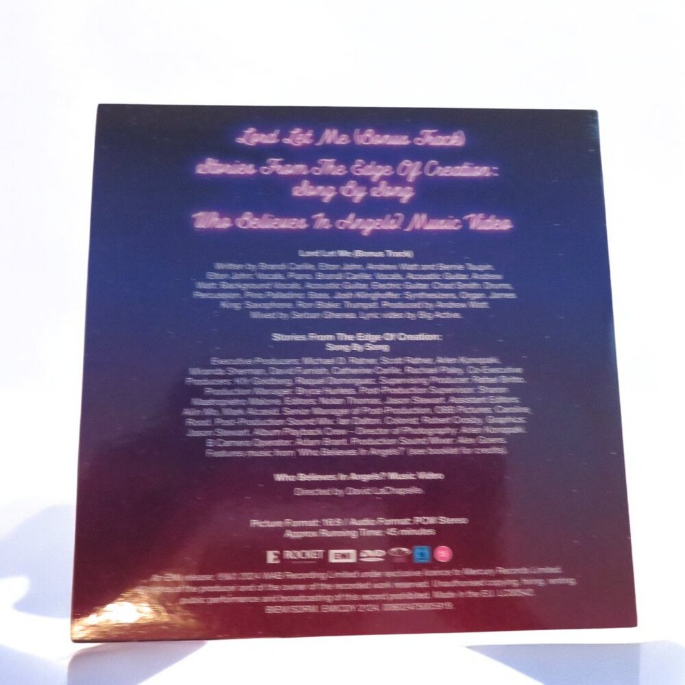 Elton John & Brandi Carlile- Who Believes in Angels? (Delux) (B&N Excl) CD & DVD - Picture 4 of 7